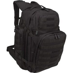 Black Tactical Backpack 64L Internal Frame Military Hiking MOLLE Gear Bag